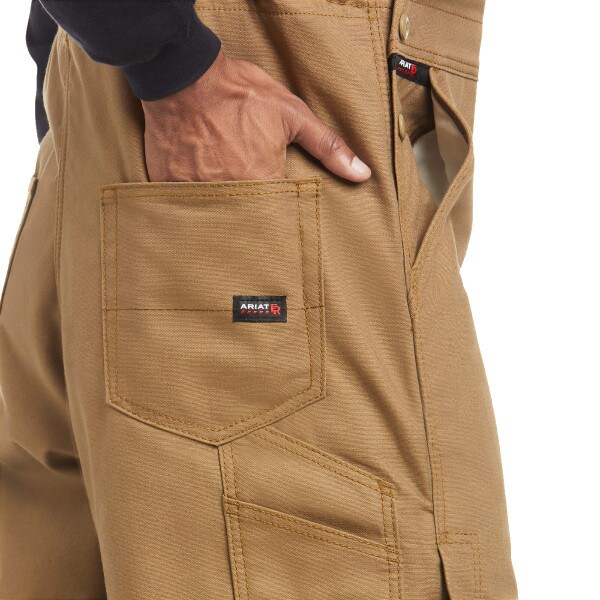 Ariat FR Insulated Overall 2.0 Bib in Khaki